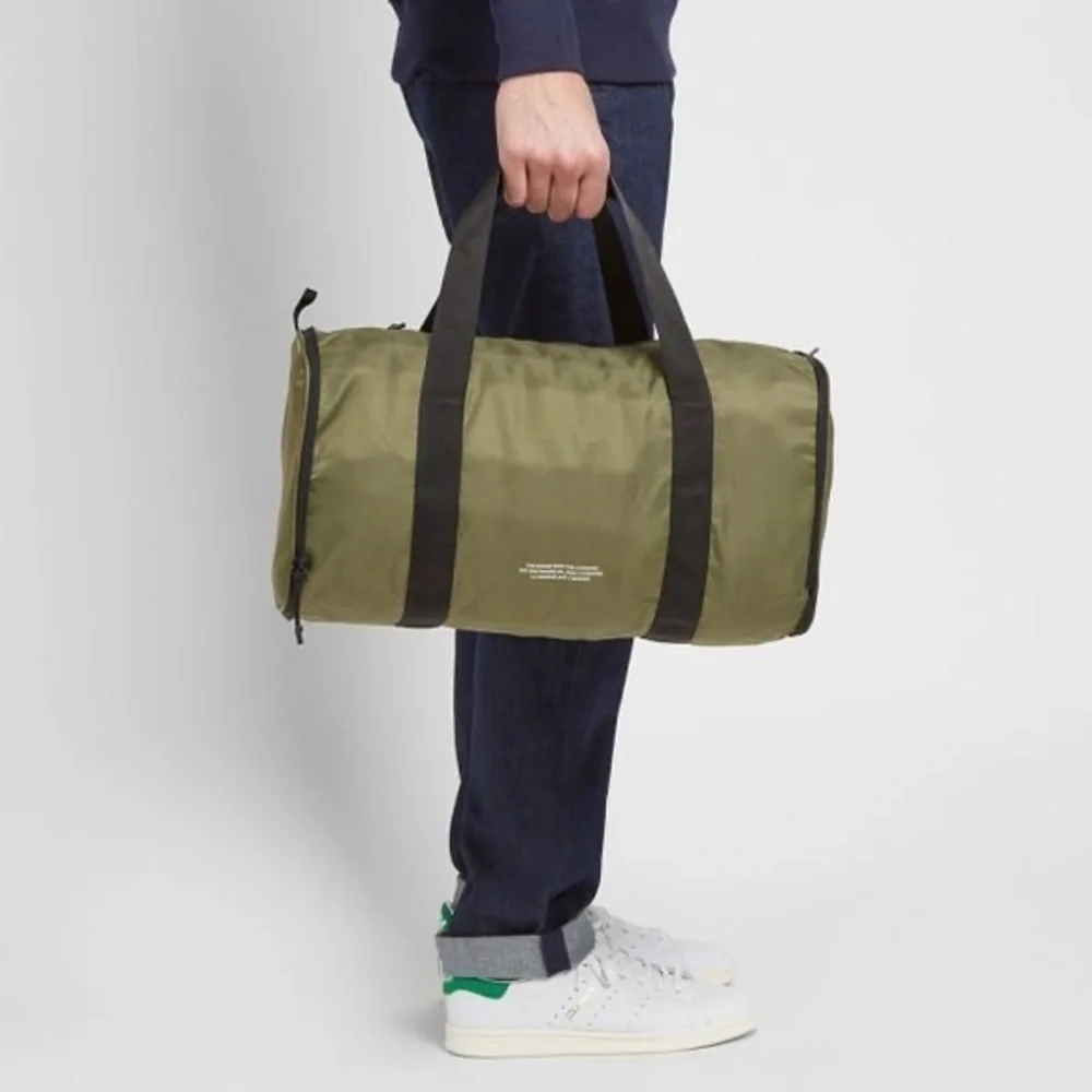 Adidas Men's Packable Duffel Bag Raw Khaki